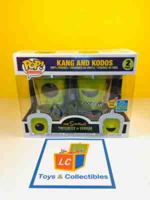 Funko POP - Cartoon - The Simpsons - Kang Kodos - SDCC - FREE Priority Shipping 