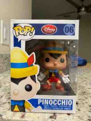 Pinocchio Funko Pop Disney Store #06 Original