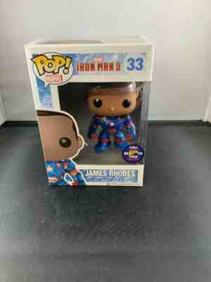 Funko Pop Marvel #33 Iron Man 3 James Rhodes 2013 SDCC Limited Edition