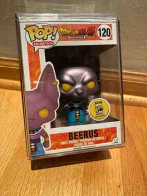 Funko Pop Animation Dragon Ball Z Resurrection F Metallic Beerus 2016 Authentic