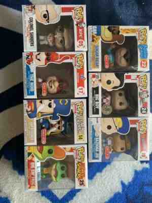 Funko Pop- Ad Icons Lot Of 7