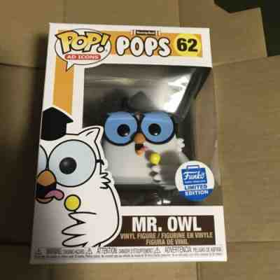 Funko Pop Up Shop Exclusive Mr. Owl - Tootsie Roll As Icon. W/Free Protector New