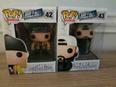 Funko Pop! - Jay and Silent Bob Strikes Back - #42 Jay and #43 Silent BOB