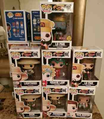 funko pop big trouble in little china set 7 pops GITD LO Pan included