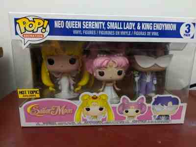 FUNKO HOT TOPIC SAILOR MOON NEO QUEEN SERENITY SMALL LADY & KING ENDYMION