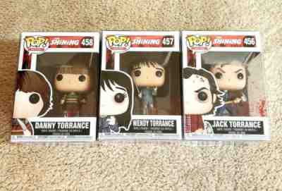 Funko Pop Movies The Shining Set (3) Jack Wendy Danny w/ Cases Doctor Sleep Toys