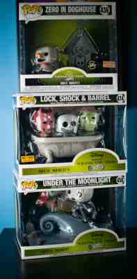 Funko Pop! Movies The Nightmare Before Christmas Movie Moments Chase Disney Rare