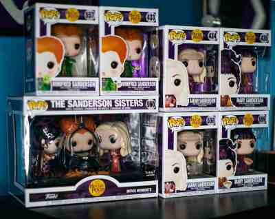 Funko Pop! Disney Hocus Pocus Vinyl Exclusive Spirit Halloween Movie Moment