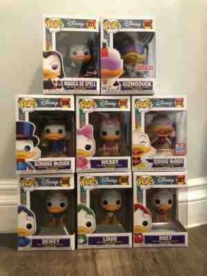 Funko POP Disney: DuckTales Set With Exclusives