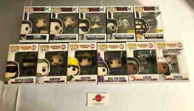 Funko Pop lot of 11 Stranger Things POPS Steve Dustin Eleven Hopper Will NEW 