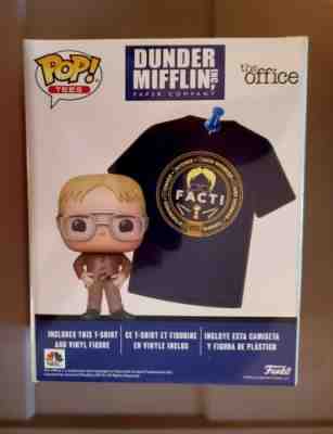 *IN HAND* Funko POP! Tee Bundle The Office BLONDE DWIGHT SCHRUTE Size XL-XXL