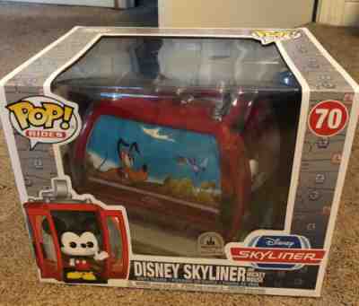 Funko Pop Rides Disney Parks Skyliner With Mickey Mouse #70 Magic In The Air NEW