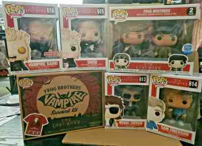 Funko Pop! THE LOST BOYS Frog Brothers David Target Sam Michael David Entire Set