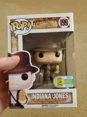 SDCC 2016 Indiana Jones With Idol Funko Pop! Exclusive! 