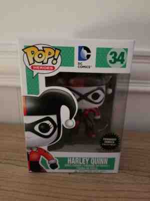 Funko POP! Heroes #34 HARLEY QUINN (Metallic) (Conquest Comics exclusive)