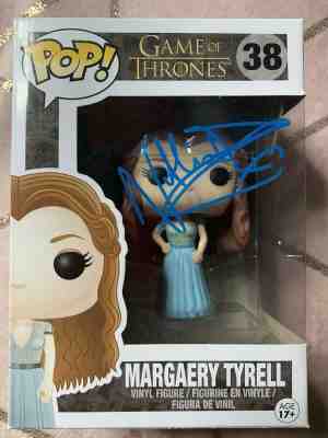 NATALIE DORMER SIGNED FUNKO POP! *MARGAERY TYRELL, GAME OF THRONES* #38