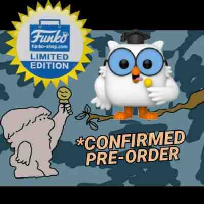 Funko Pop Ad Icons Tootsie Roll Pops Mr Owl Shop Exclusive CONFIRMED w/Protector