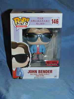 Funko Pop Vinyl Breakfast Club John Bender Hot Topic Pre-Release New Judd Nelson