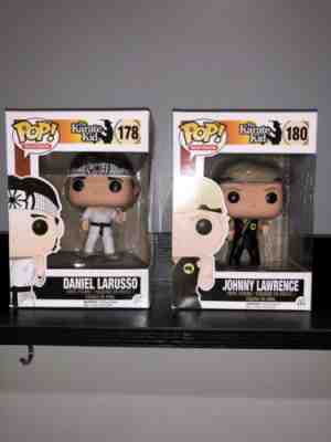 Funko The Karate Kid POP Daniel Larusso And Johnny Lawrence. Retired and Vaulted