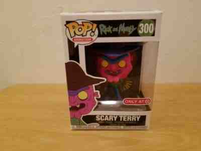 Funko Pop! Neon Scary Terry GameStop Ex with Target Sticker READ DESCRIPTION wPP