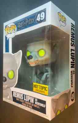 Remus Lupin As Werewolf 49 +Protector Harry Potter Funko Pop Hot Topic Exclusive