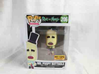 Funko Pop Animation Rick & Morty Mr Poopy Butthole Gunshot #206