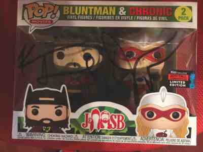 Kevin Smith Jay Mewes SIGNED Bluntman & Chronic Funko Pops A