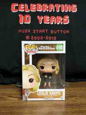 Leslie Knope Funko POP! 498 Parks and Recreation, Rare Vaulted! Brand New!