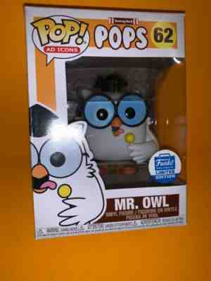 Funko Pop Mr. Owl #62 Tootsie Roll Pops Exclusive- IN HAND-READY2SHIP