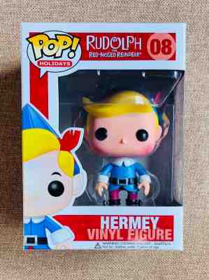 FUNKO HERMEY MISFIT ELF RUDOLPH THE RED NOSED REINDEER pop vinyl HOLIDAYS #08 