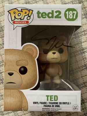 SETH MACFARLANE SIGNED FUNKO POP! *TED, TED 2* #187