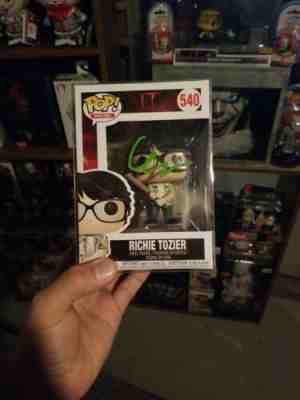 Funko Pop Richie Tozier Signed By Finn Wolfhard With Jsa Coa