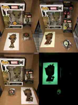 Funko POP! Marvel: GameStop Black Friday Exclusive: Gamer Groot Bundle...