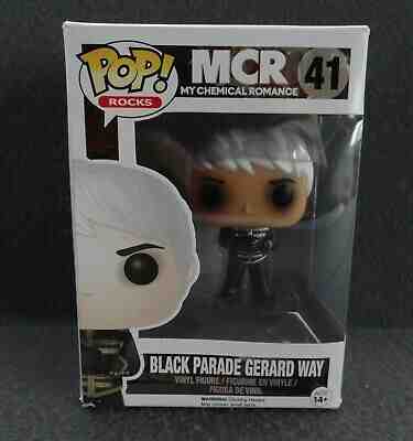 Funko Pop! Rocks MCR 41 My Chemical Romance Gerald Way Black Parade Vinyl Figure