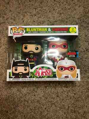 BRAND NEW BLUNTMAN AND CHRONIC FUNKO POP NYCC 2019