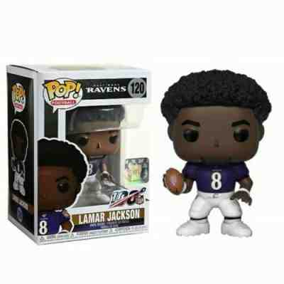 Funko POP! Football #120 Lamar Jackson Baltimore Ravens NFL Louisville MVP!!!