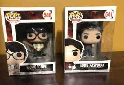 IT Funko Pops 540 Richie Tozier 541 Eddie Kaspbrak