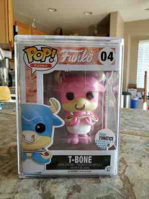 Funko Pop! Pink T-Bone #04 Exclusive Funatics Day Out 2017 LE500 Spastik Plastik