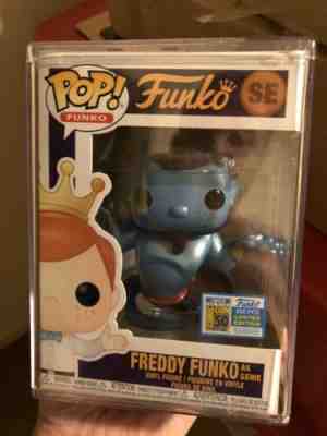 Funko Pop 2019 SDCC Freddy Funko As Genie (Metallic) Limited To 350 RARE