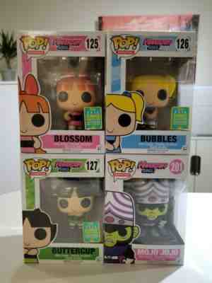 Funko Pop! PowerPuff Girls Blossom Bubbles Buttercup Mojo Jojo Vinyl Figure