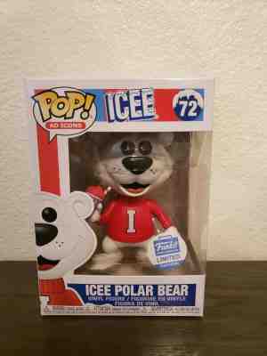 NEW Funko POP! #72 Icee Polar Bear Ad Icons Cyber Monday Shop Exclusive LE