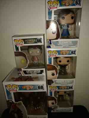 Funko Pop! Bioshock Little Sister, Booker, Elizabeth & Songbird Figure Lot NEW  