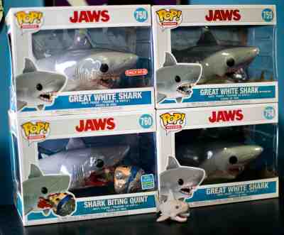 Funko Pop! Movies Lot - Jaws - Complete - Exclusive - Limited - Bruce the Shark