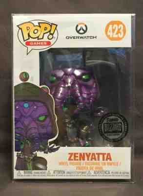 Funko Pop Games Blizzard Exclusive Overwatch Zenyatta #423