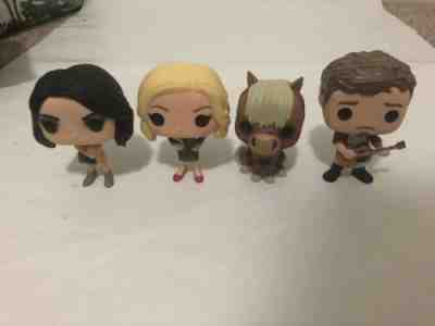 Funko Pop TV Parks and Recreation Loose Lot: Andy, Leslie, April, and Sebastian