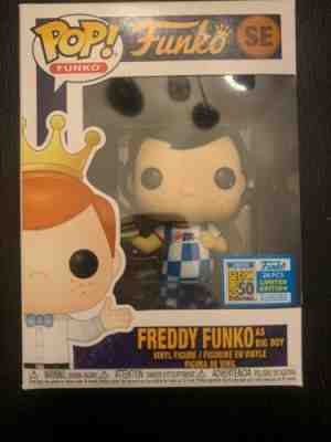 Funko POP! Freddy Funko as Big Boy Blue 24 Pieces Limited SDCC 2019!