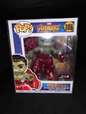 FUNKO POP Marvel Hulk Busting Out of Hulkbuster #306 GameStop. W/ POP PROTECTOR