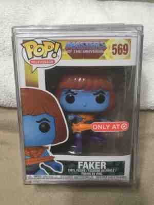 Funko Pop 569 MOTU Faker Target Exclusive w/Hard Protector