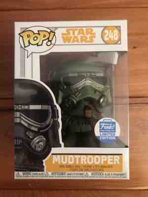 Funko Pop Star Wars Mudtrooper 248 Funko Shop Exclusive Limited Edition- New