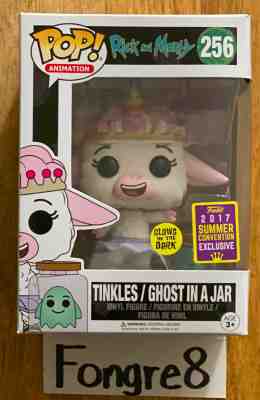 Funko Pop Animation Rick and Morty Tinkles Ghost In A Jar 256 SDCC 2017 New